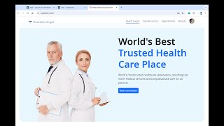 Medical Search Engine App  Web App Project [upl. by Inaluiak778]