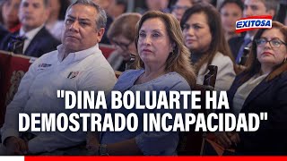 🔴🔵quotBoluarte ha demostrado incapacidadquot Transportistas a favor de moción de vacancia presidencial [upl. by Burley142]