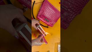 DIYing a Luxury Handbag diy lasercutting leather hermes [upl. by Stieglitz942]