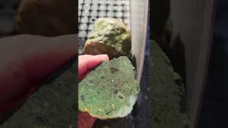 Thinking copper stained Rhyolite What do you think See community page thefinders crystals [upl. by Niwde]