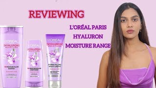 L’Oréal Paris Hyaluron Moisture Range  Ultimate Hydration For Hair [upl. by Erdnael]