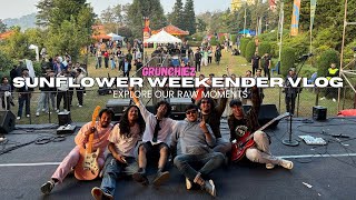 Grunchiez X Sunflower Weekender MomentsVLOG9 [upl. by Anaz]