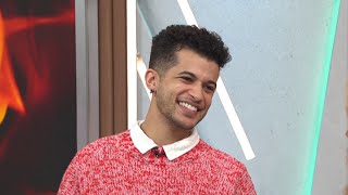 Jordan Fisher on joining hit musical Hadestown  New York Live TV [upl. by Sesylu]