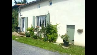 Chocolate box countryside cottage for sale in the Charente France  Ref BVI71914 [upl. by Cele]