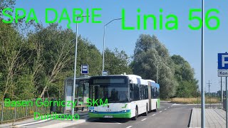 SPA Dąbie linia 56  Solaris Urbino 18 III 2872 [upl. by Nylinej]