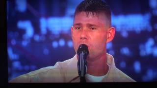 Jimmy Rose sings Coal keeps the lights onAmericas got talent [upl. by Salema108]