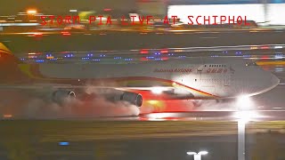 FOGGY CONDITIONS AT SCHIPHOL AIRPORT  PARKING P3 ACTION  FIRST LIVESTREAM AT SCHIPHOL [upl. by Riem]