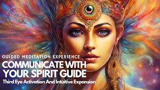 Communicate With Your Spirit Guide 📖 ✨ Guided Meditation ❤️ [upl. by Venetia]