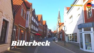 Billerbeck North RhineWestphalia 🇩🇪 Germany Walking Tour 2021 [upl. by Areemas]