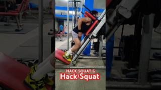 Hack Squat Pushing limits with every hack squat Feel the burn 💪🔥 LegDay HackSquatChallengequot [upl. by Jehovah]