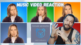 Geoff Castellucci  The Bare Necessities Bass Singer Cover  First Time Reaction [upl. by Nylahs659]