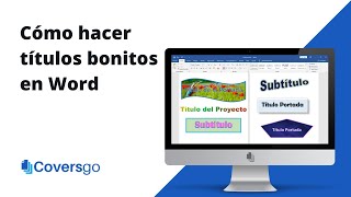 Cómo Hacer Títulos Bonitos en Word [upl. by Luisa749]