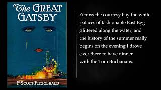 The Great Gatsby  By F Scott Fitzgerald audiobook full length [upl. by Pomfrey61]