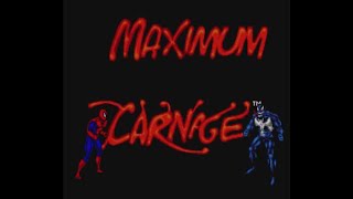 SpiderMan and Venom Maximum Carnage SNES  Longplay [upl. by Lindberg]