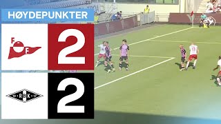 Fredrikstad 2  2 Rosenborg  Høydepunkter [upl. by Osnofla]