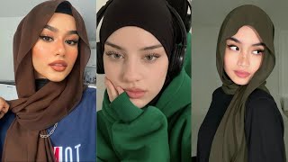 Hijab tutorials from Tik Tok 🧕 [upl. by Omarr]