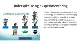 Grunnkurs i naturfag  Den vitenskapelige metode [upl. by Cordelia]