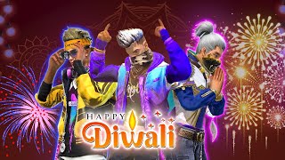 Happy Diwali  Diwali Free Fire Status [upl. by Eldwen926]