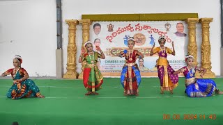 Sri Vignarajam Bhaje by Sruthi  Lasya HamsiniHarshiniNagavardinidance kuchipudi [upl. by Caraviello]