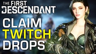 How To Claim Twitch Drops In The First Descendant EASY GUIDE [upl. by Gerc]