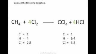 Balancing Chemical Equations  Chemistry Tutorial [upl. by Marielle]