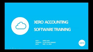 SCG Webinar on XERO ACCOUNTING SOFTWARE TRAINING [upl. by Tevis]