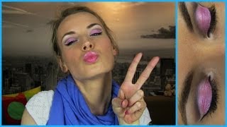 Barbie Makeup Tutorial Barbie Doll Princess Makeup  Best Romantic Fun Colorful Makeup Look [upl. by Camel]