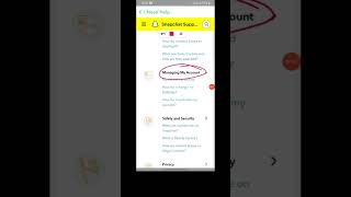 How to delete snapchat account permanently deactivate snapchat id deletesnapchataccount [upl. by Melisande]