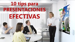 10 Tips Presentaciones Efectivas [upl. by Niotna530]