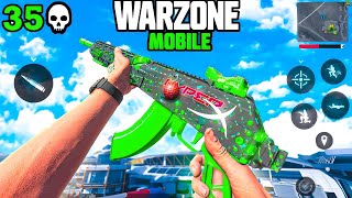 SOLO VS SQUAD 35 KILL PRO PLAYER GAMEPLAY  WARZONE MOBILE [upl. by Anahsal]