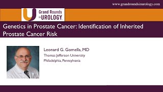 Genetics in Prostate Cancer Identification of Inherited Prostate Cancer Risk [upl. by Ardnoik]