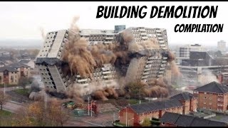 Building Demolition Compilation [upl. by Bat]