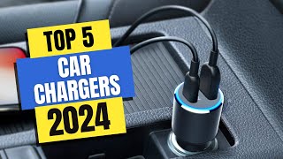 Best Car Chargers 2024  Which Car Charger Should You Buy in 2024 [upl. by Fabyola]