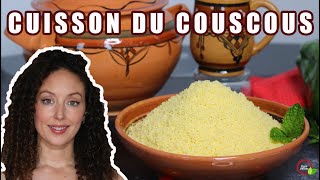 Comment cuire la semoule de couscous de manière traditionnelle [upl. by Ajtak]