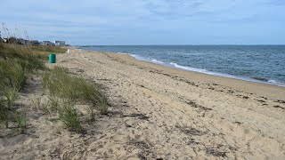 Ocean view beach at Norfolk Virginia  4K Widescreen [upl. by Althee135]