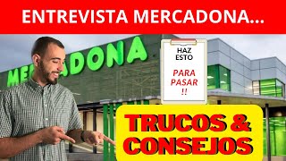 🔴 Los 5 ERRORES que todos cometen en la ENTREVISTA GRUPAL de MERCADONA  REGALO AL FINAL [upl. by Manoff471]