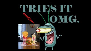 Planton Tries the NEW Wendys Krabby Patty [upl. by Nicky]