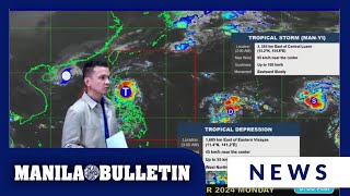 LPA develops into tropical depression to be named ‘Ofel’ once it enters PAR [upl. by Ainosal]