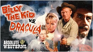 John Carradines Classic Horror Western I Billy The Kid Versus Dracula 1966 I Absolute Westerns [upl. by Salbu]