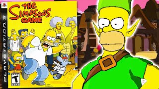 The Simpsons Game es el JUEGO de Los Simpsons más RARO de TODOS [upl. by Bale582]