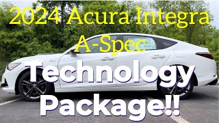 2024 Acura Integra ASpec Is the TECH PACK the BEST Way To Go [upl. by Zorine779]