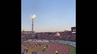 Grobari return and stopped boycott after more than a year  Partizan vs Čukarički 261024 🔥🇷🇸 [upl. by Katherine]