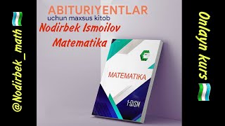 29dars Parametrli kvadrat tenglamalar  Matematika IDC kitob Abituriyentlar uchun  Nodirbek Math [upl. by Herson]