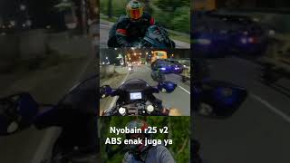 Test r25 v2 ABS ternyata enak juga 🔥😀 sorts youtuber [upl. by Noelani678]