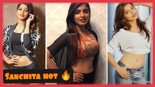 Sanchita hot navel dance show😘 must watch 🤤🔥  hot dance sexy tamil navel show  freakboy hot [upl. by Annonyw]