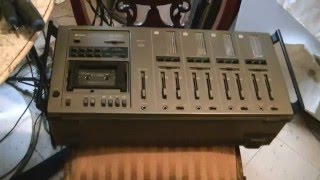 Clarion XD5 Multitrack 4 track cassette deck repair [upl. by Anelis]