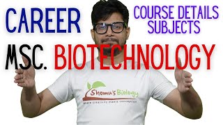 Career in Msc biotechnology  Msc biotechnology course details  Msc biotechnology jobs [upl. by Keener]