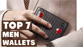 Top 7 Best Men Wallets in 2024 [upl. by Leziar]