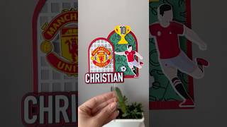 How I Made the Manchester United Birthday Cake Topper 🎂⚽️ [upl. by Damales]