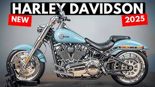 7 NEW Harley Davidson Motorcycles For 2025 [upl. by Plato708]